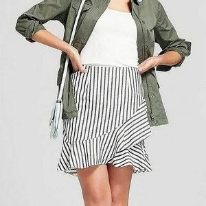 A New Day striped skirt